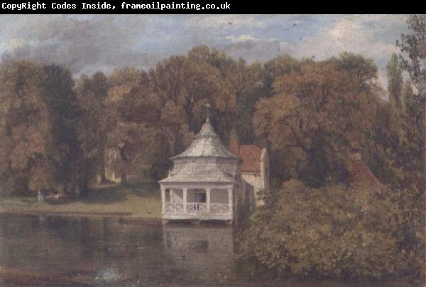John Constable The Quarters'behind Alresford Hall